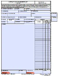 Contract Data Requirements List Cdrl Acqnotes